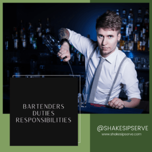 Bartenders Duties Responsibilities : The Life Behind The Bar.