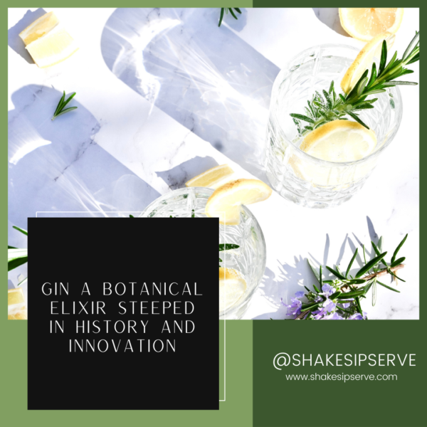 Gin: A Botanical Elixir Steeped In History And Innovation