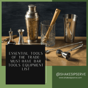 Must-Have Bar Tools Equipment List