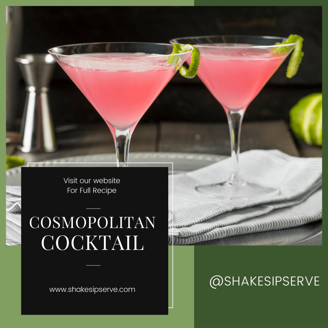 Cosmopolitan Cocktail