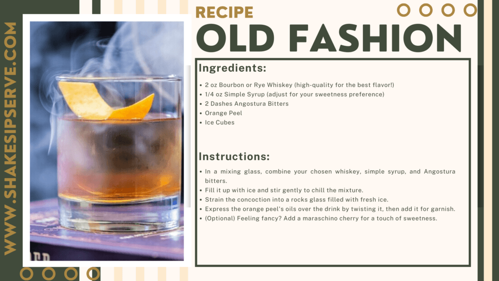 Old Fashion Cocktail