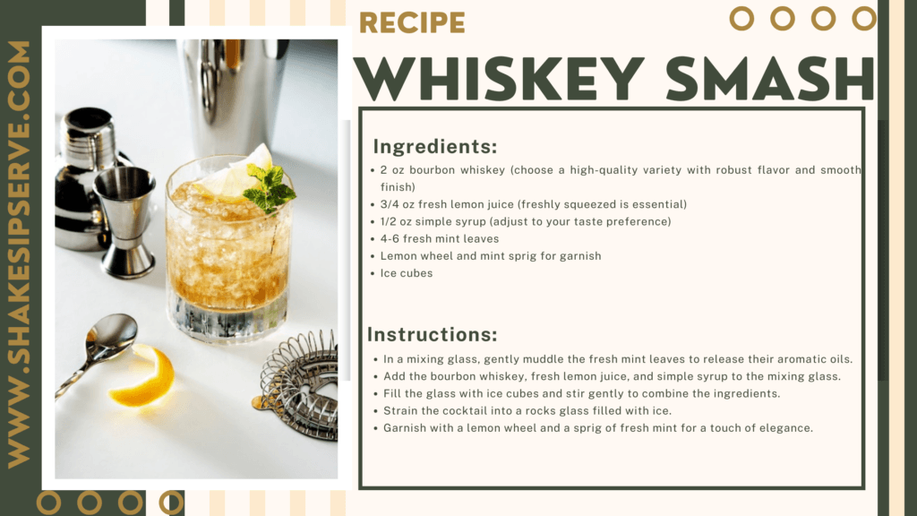 Whiskey Smash