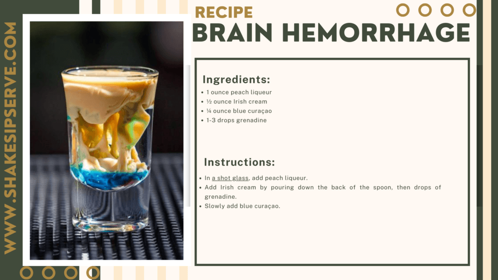 The Brain Hemorrhage Shot