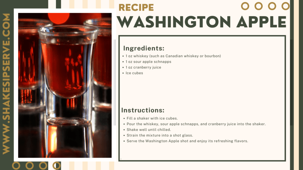 Washington Apple Shot: