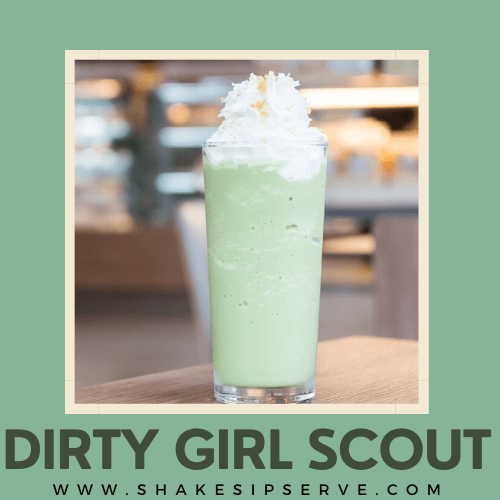 Dirty Girl Scout Mocktail: Sweet & Refreshing