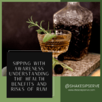 a glass of liquid and a bottle of liquor