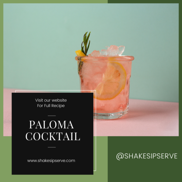 Cheers To Cocktail Perfection: Paloma Drink Recipes