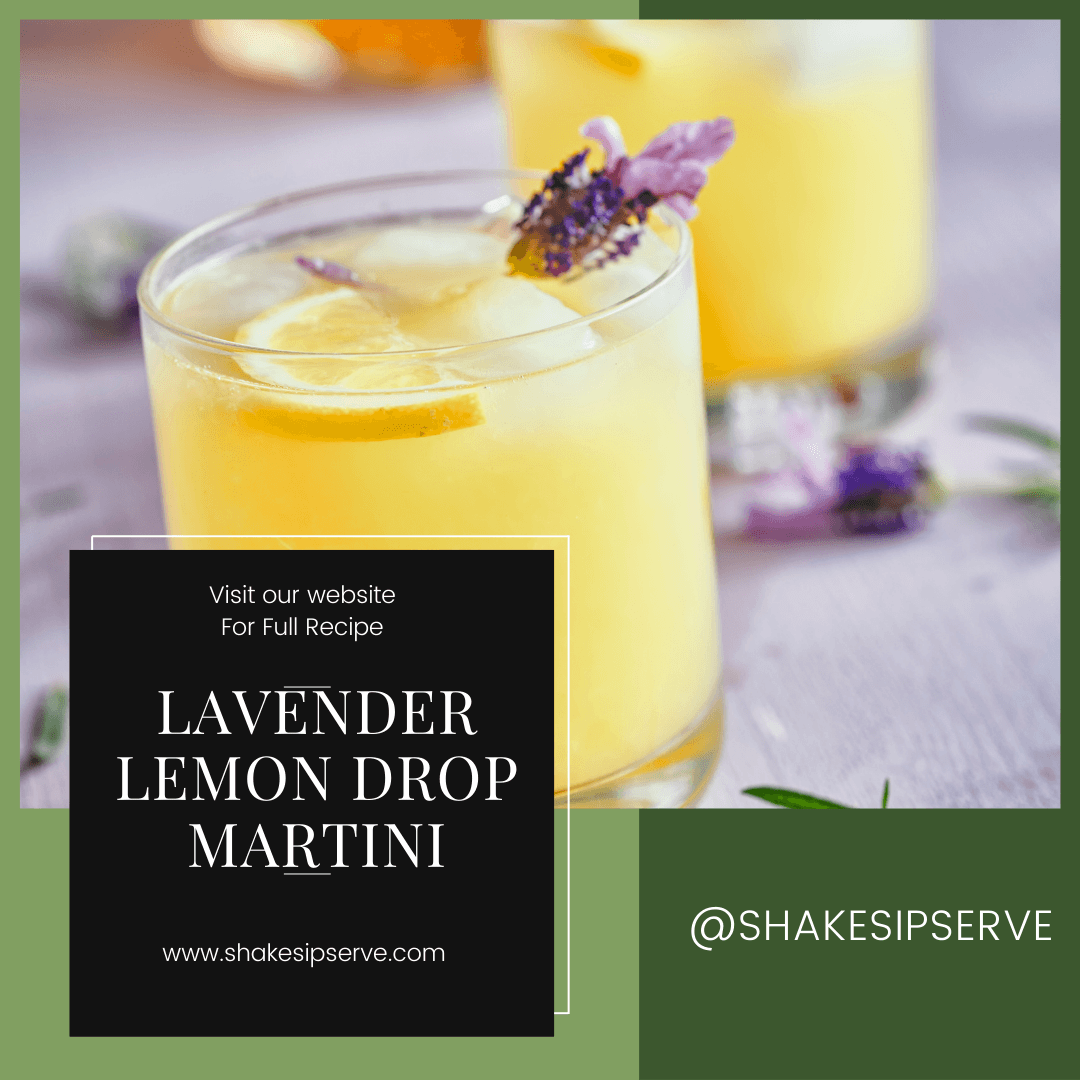 Lavender Lemon Drop Martini