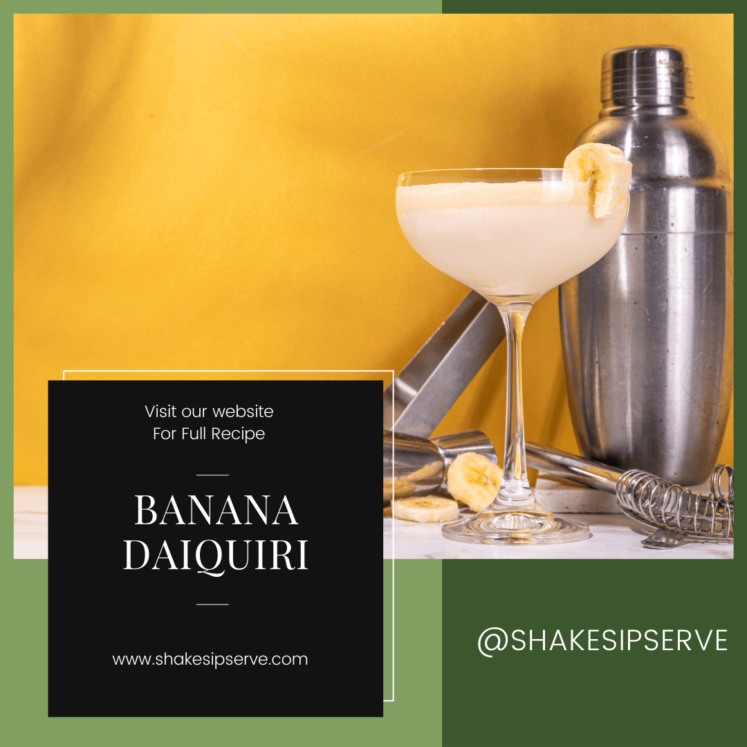 The Easy Banana Daiquiri Recipe