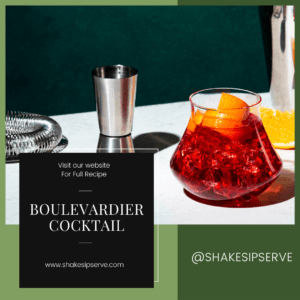 The Boulevardier Cocktail