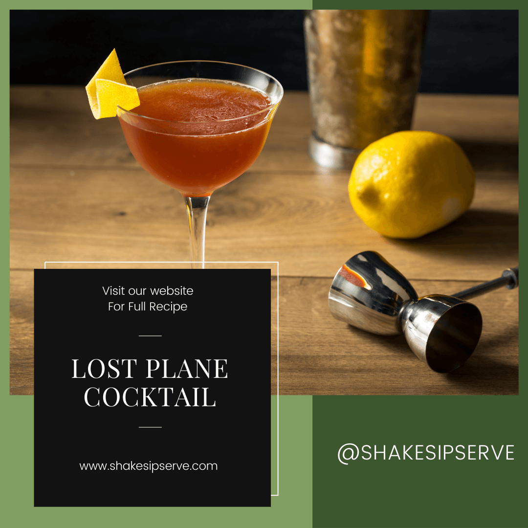 The Lost Plane Cocktail