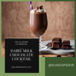 Dairy Milk Chocolate Cocktail