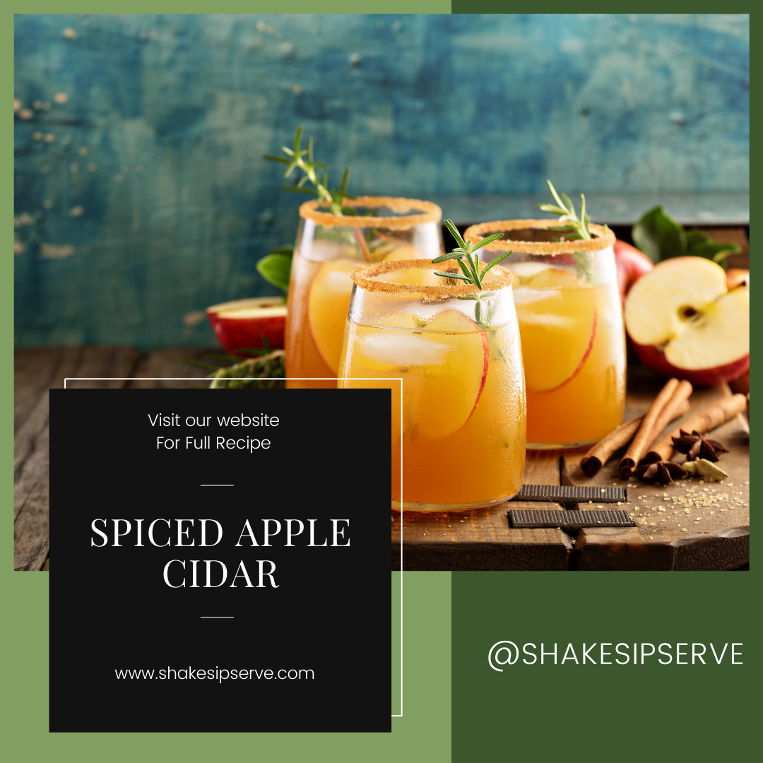 Spiced Apple Cider Cocktail