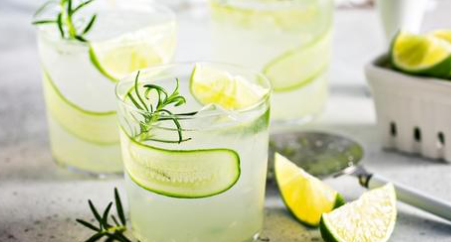 Cucumber Basil Gimlet 