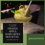 Frozen Apple Margarita Mocktail