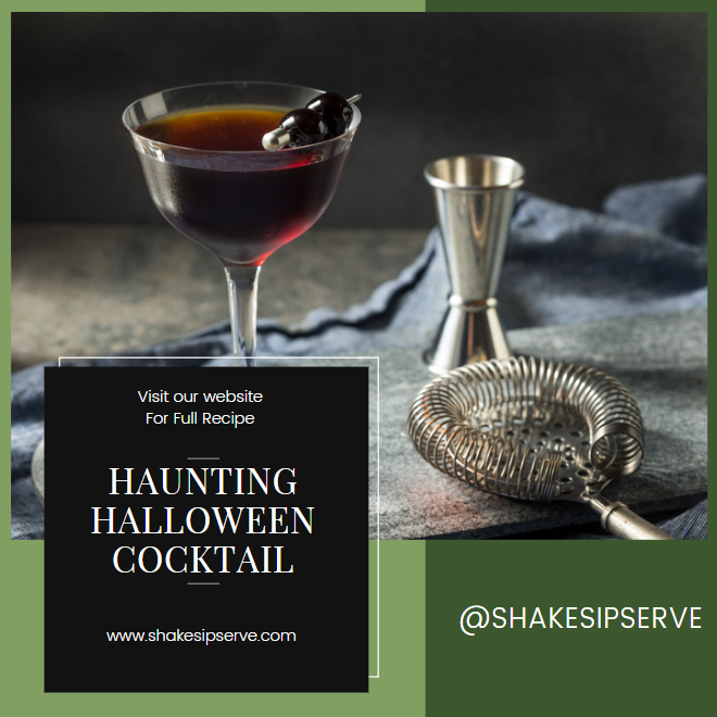 Haunting Halloween Cocktail Recipe