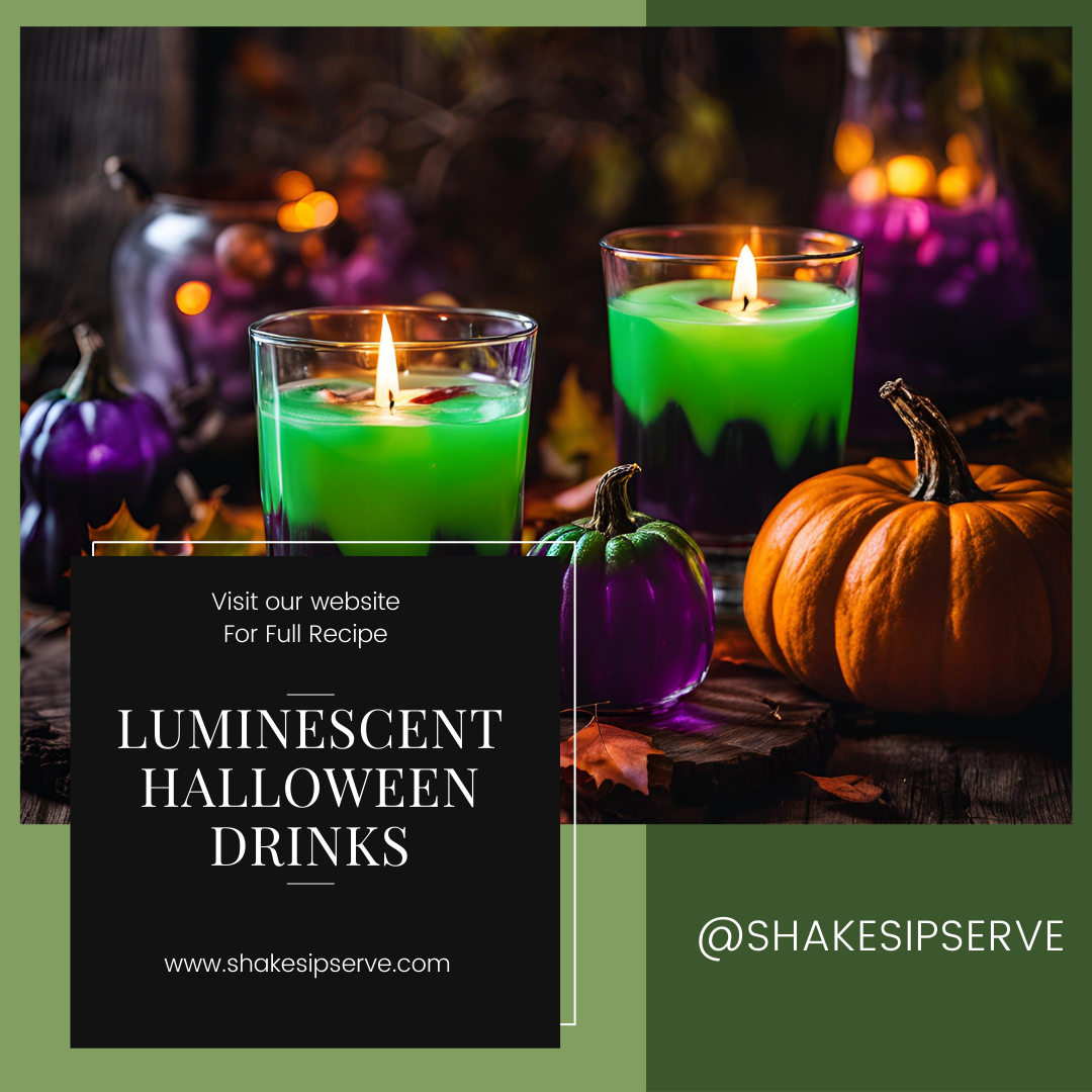 Luminescent Halloween Drinks