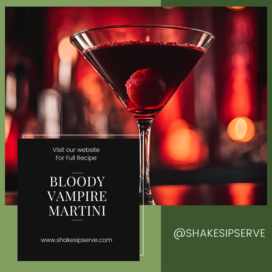 The Bloody Vampire Martini