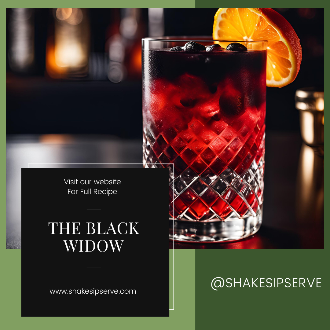 The Black Widow Cocktail