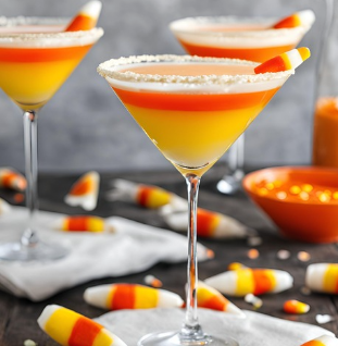 Candy Corn Martini 