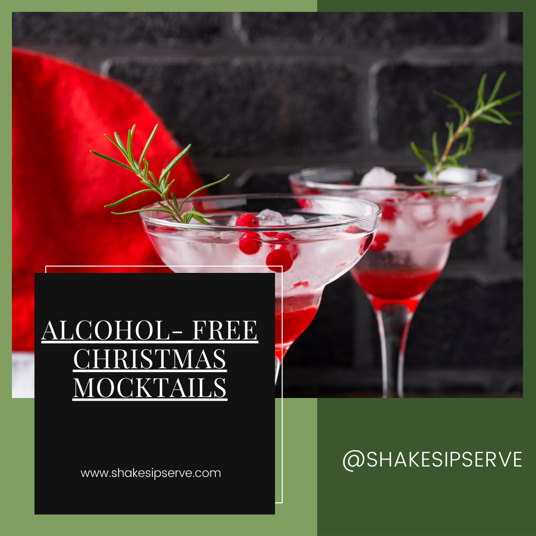 Alcohol- Free Christmas Mocktails