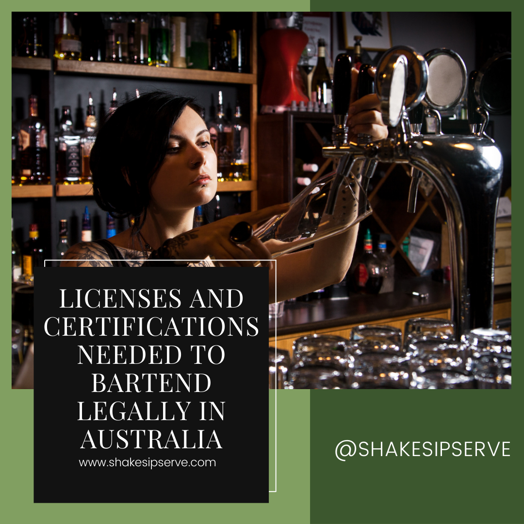 Bartending Licenses Australia