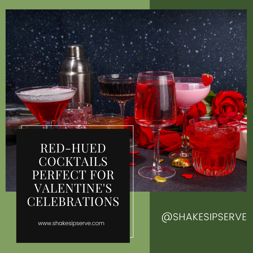 Red Hued Cocktails