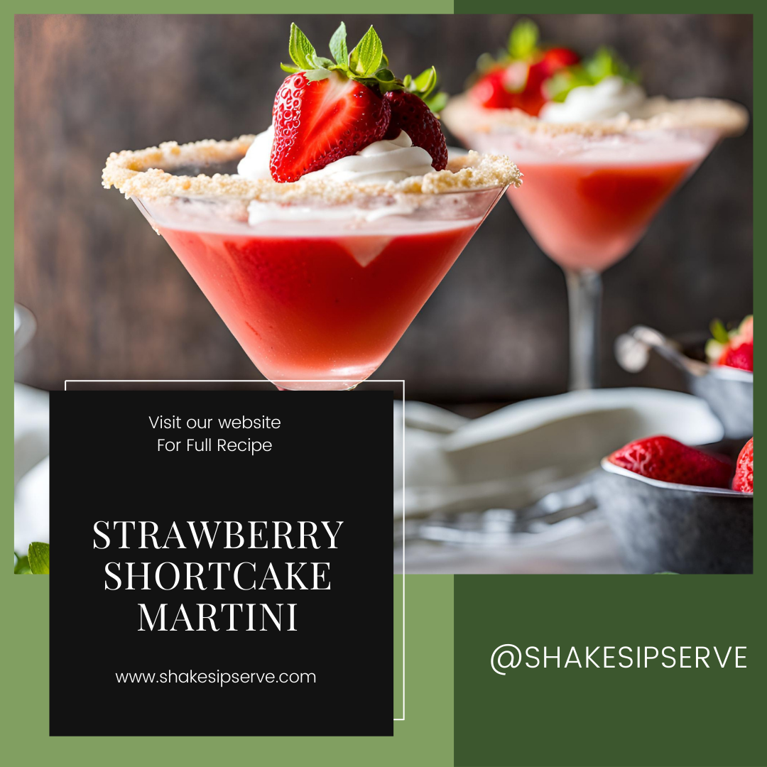 Strawberry Shortcake Martini