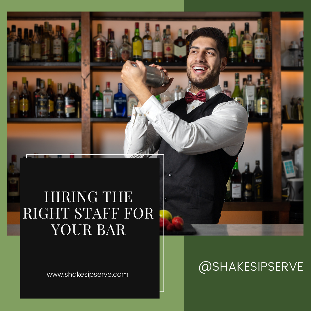 Hiring The Right Staff For Your Bar