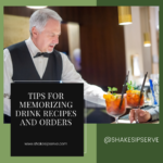 Memorizing Drink Recipes And Orders