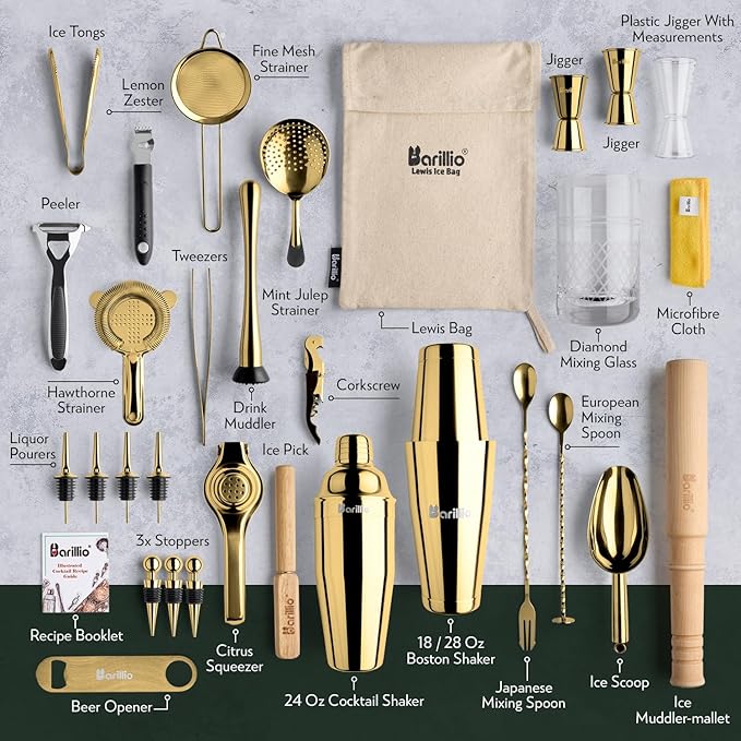 Barillio Bar Tool Set Pro Edition