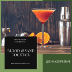 Blood In The Sand Cocktail