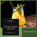Smoky Lemon Collins Cocktail